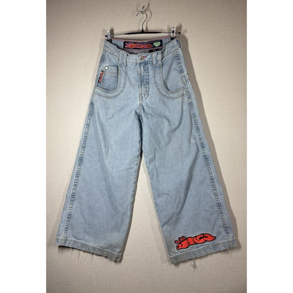 VTG 90s JNCO King Size 117 Limited Edition Jeans 28x30 Wide Leg Baggy Y2K